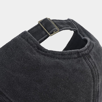 Vintage Baseball Cap Verstellbare Washed Cap Damen Herren