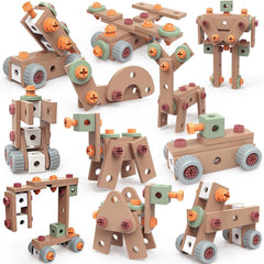 Kinder Akkuschrauber Werkzeugset Montessori Rollenspiel Spielzeug ab 3