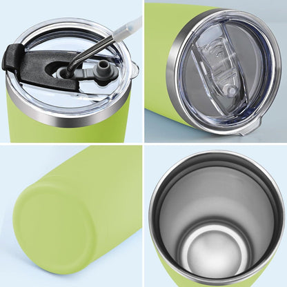 Livole 600ml Thermobecher Kaffee to go Isolierter Edelstahl Trinkbecher