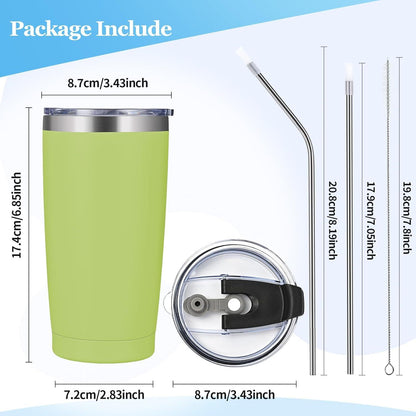 Thermobecher 600ml Kaffee to go 20oz Isolierter Trinkbecher mit Henkel