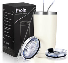 Thermobecher Kaffee to go 600ml Isolierter Trinkbecher mit Henkel