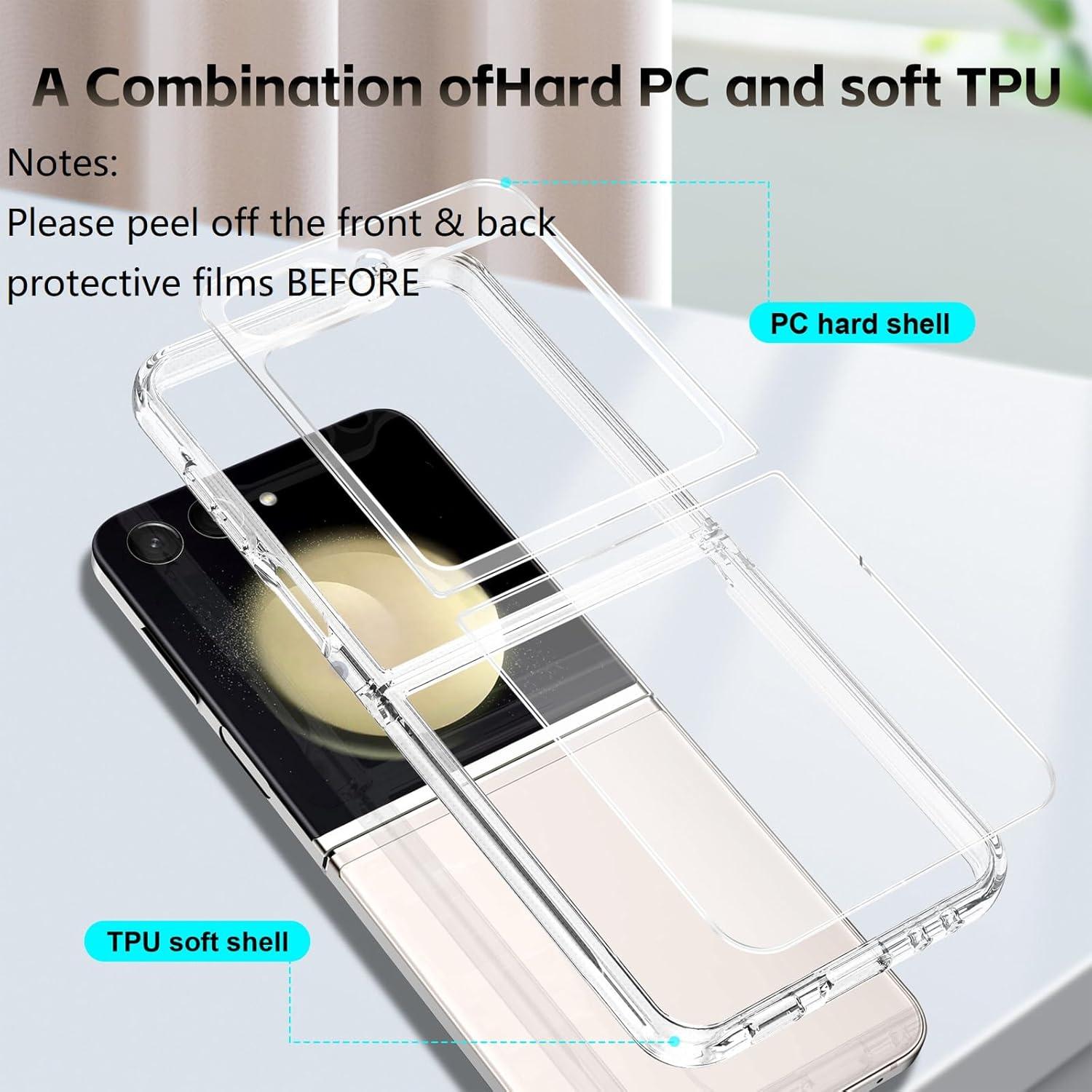 Transparente Schutzhülle für Samsung Galaxy Z Flip 6 - Crystal Clear