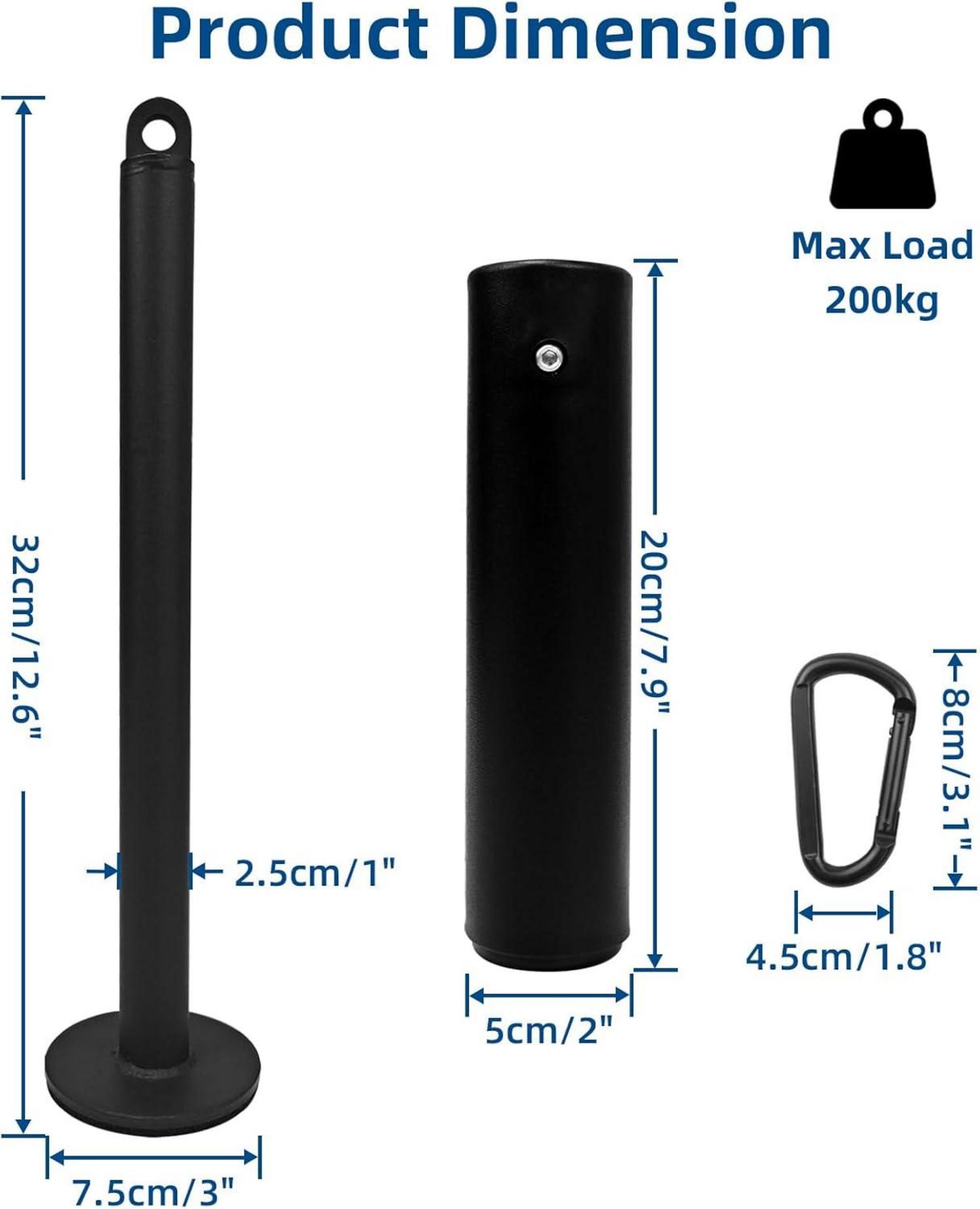 Topfinder Ladestift 25mm Kabelzug Latzug für Hantelscheiben