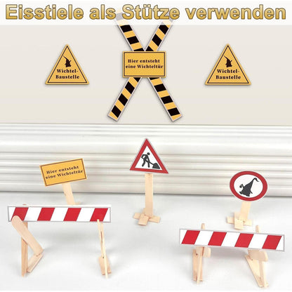 Wichtel Baustelle Set mit 35 Zubehörstücken für Wichteltür