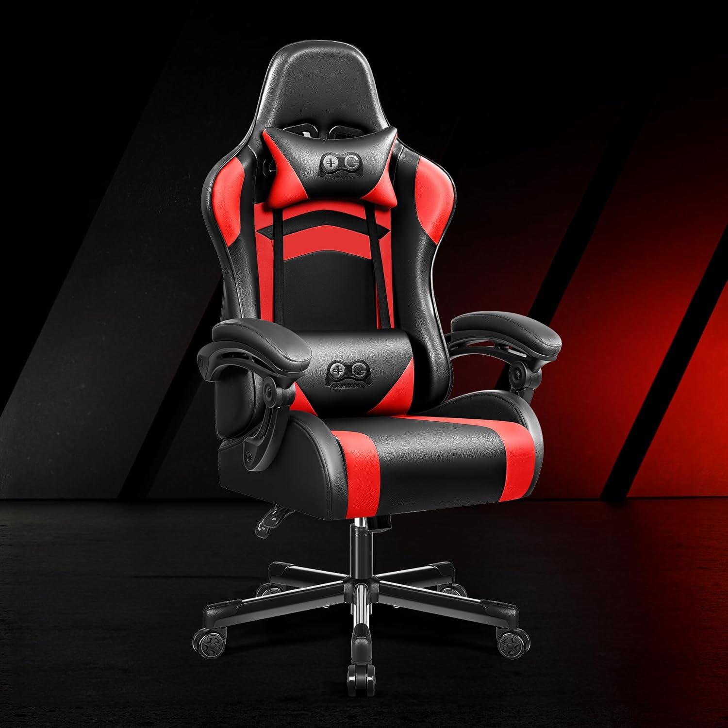 OneGame Ergonomischer Gaming Stuhl - Höhenverstellbar Racing Style