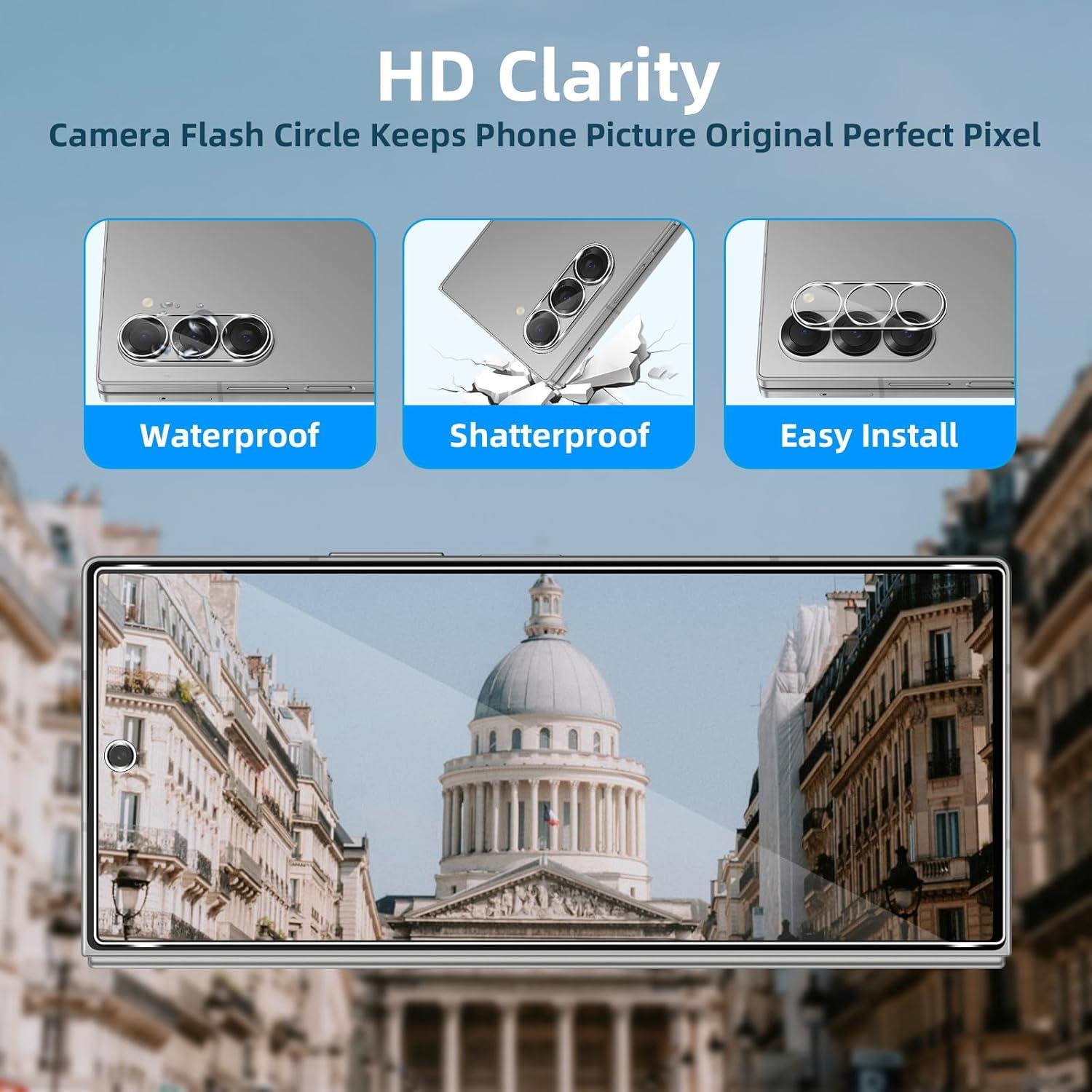 Panzerglas Samsung Galaxy Z Fold 6 5G Displayschutz 4er Set