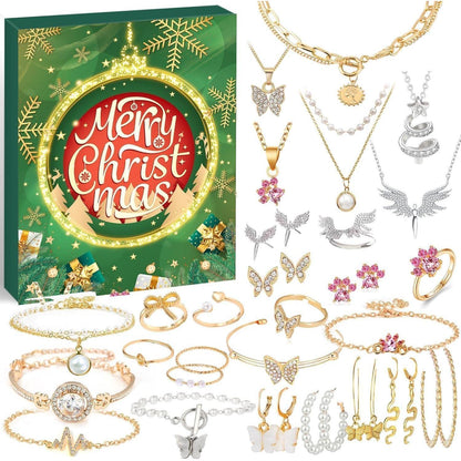 Adventskalender Schmuck 2024 für Frauen & Mädchen