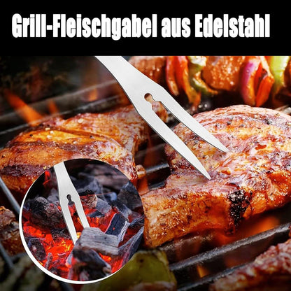 Hochwertiges Plancha Grillbesteck-Set aus Edelstahl für Blackstone