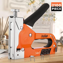 Profi Handtacker Set mit 2100 Klammern und Klammerentferner