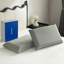 Orthopädisches Memory Foam Nackenstützkissen, Höhenverstellbar, 2er