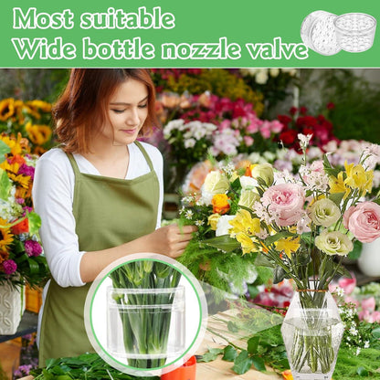 Blumenstielhalter Ikebana Spirale Vase DIY Blumenarrangement 4er Set