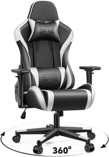 Gaming Stuhl Ergonomisch 3D Armlehnen Bürostuhl höhenverstellbar