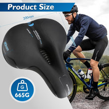 Fahrradsattel Memory Foam Stoßdämpfend Atmungsaktiv Weich