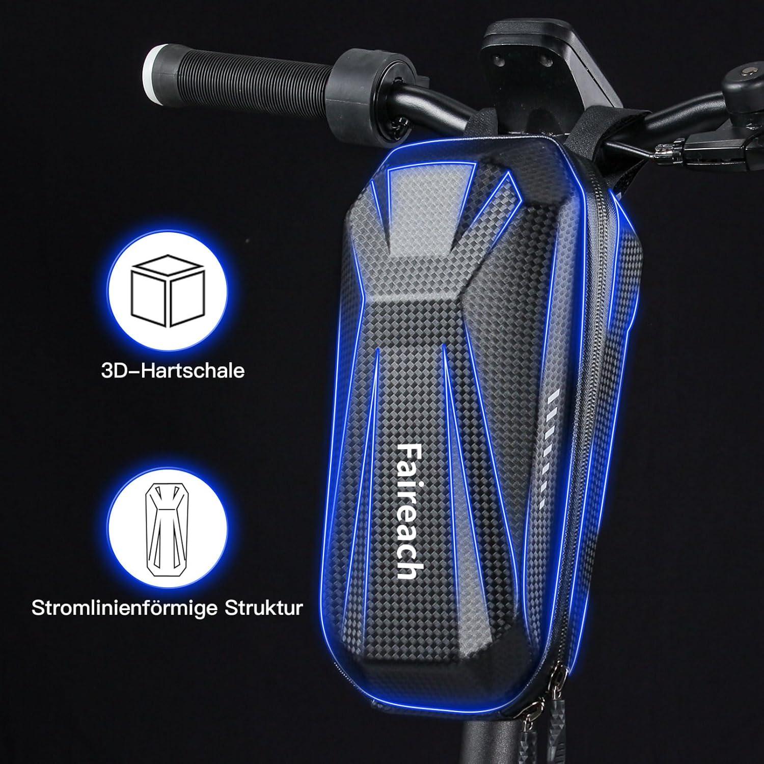E-Scooter Tasche für Roller Große Kapazität Wasserdicht Eva Hard