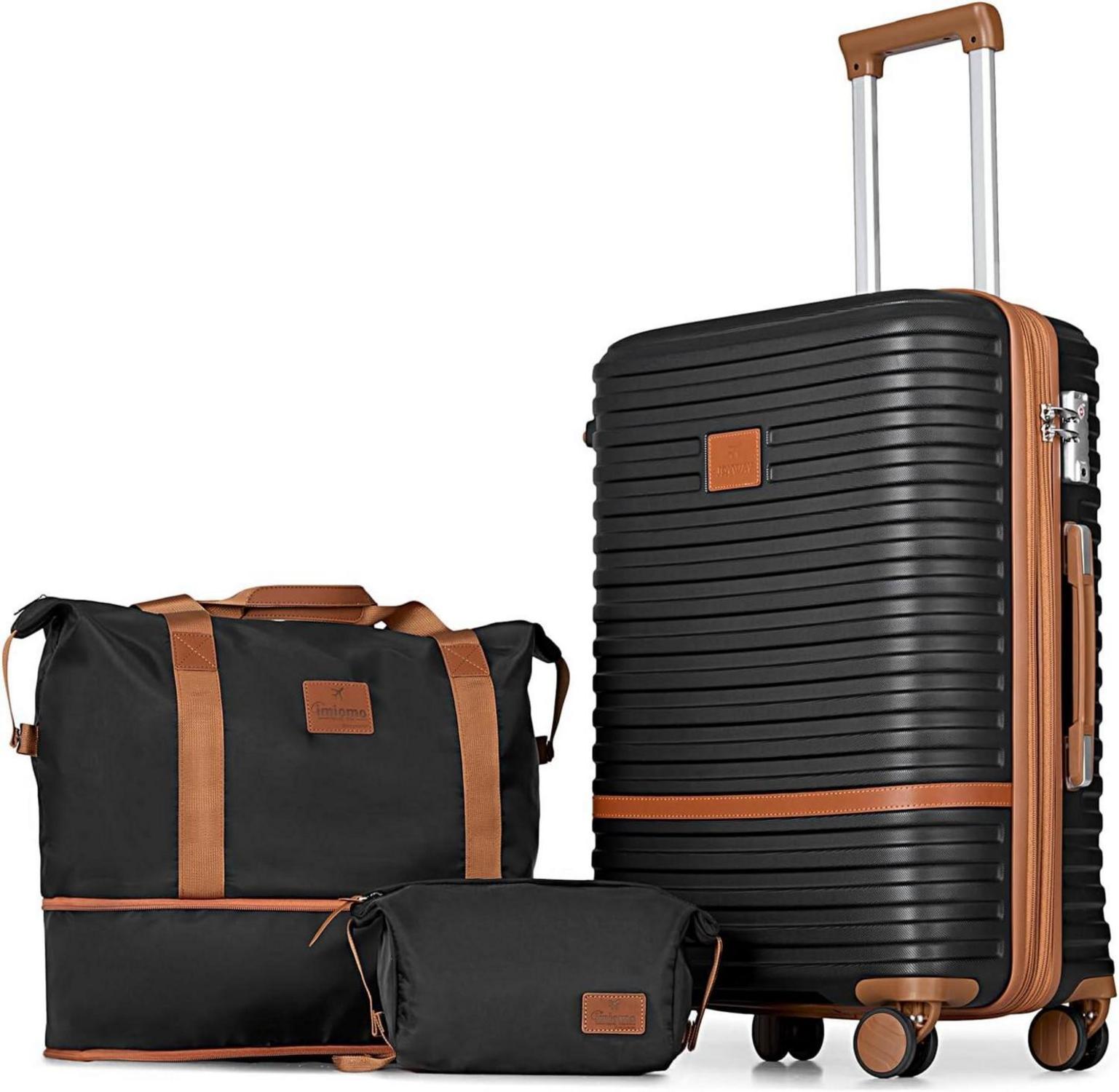 Kofferset Rollkoffer Hartschale Trolley TSA 4 Zwillingsrollen