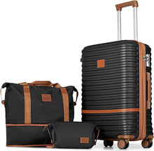 Kofferset Rollkoffer Hartschale Trolley TSA 4 Zwillingsrollen