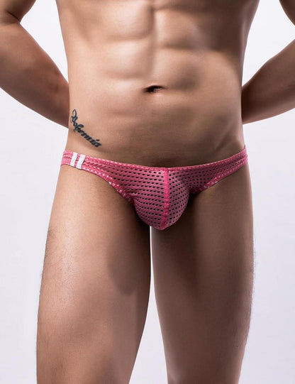 Herren Netz String Tanga Sexy Unterwäsche XL Große Größen Atmungsaktiv Transparent