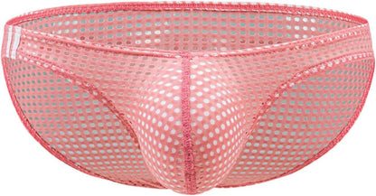 Herren Sexy Mesh String Tanga Slip Große Größen Reizwäsche XL Rosa