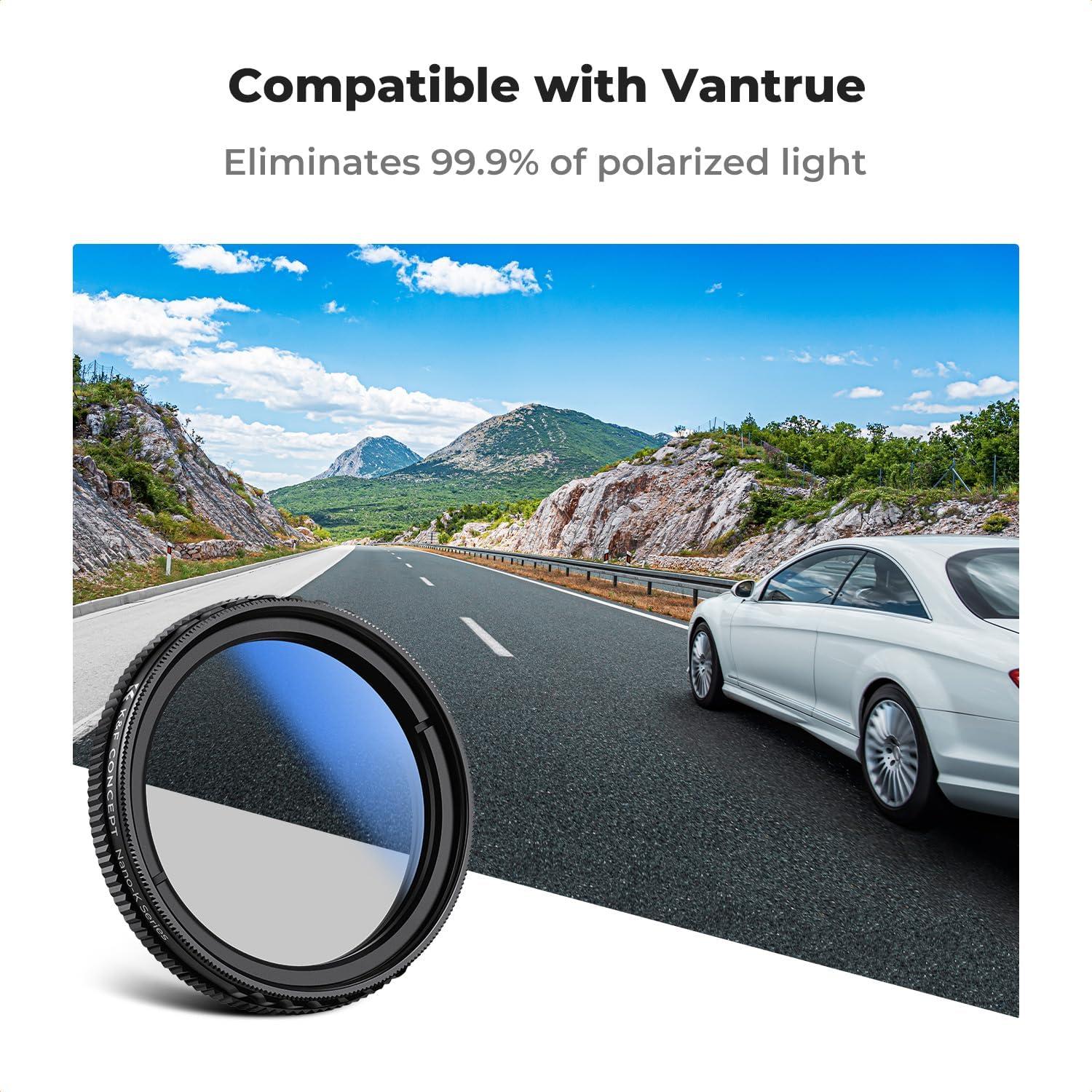 CPL Zirkular-Polarisationsfilter für Dashcam