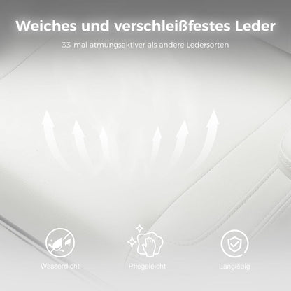 Gaming Stuhl Massage Kopfstütze Ergonomisch Weiße Bürostuhl 135KG