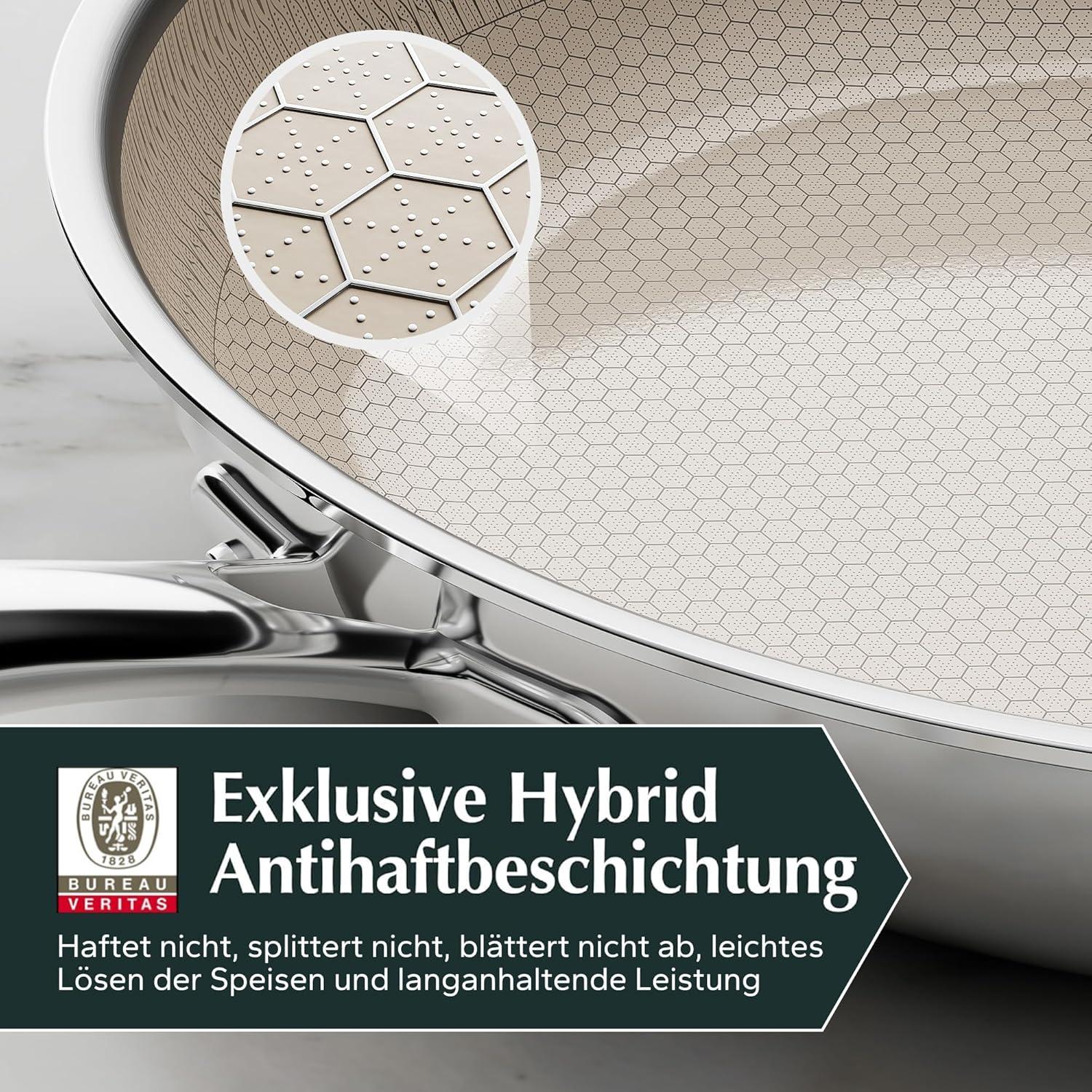 Redchef Bratpfanne 28 cm Wabenstruktur Premium Antihaft
