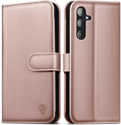 Handyhülle Samsung Galaxy A55 Schutzhülle RFID Rosegold