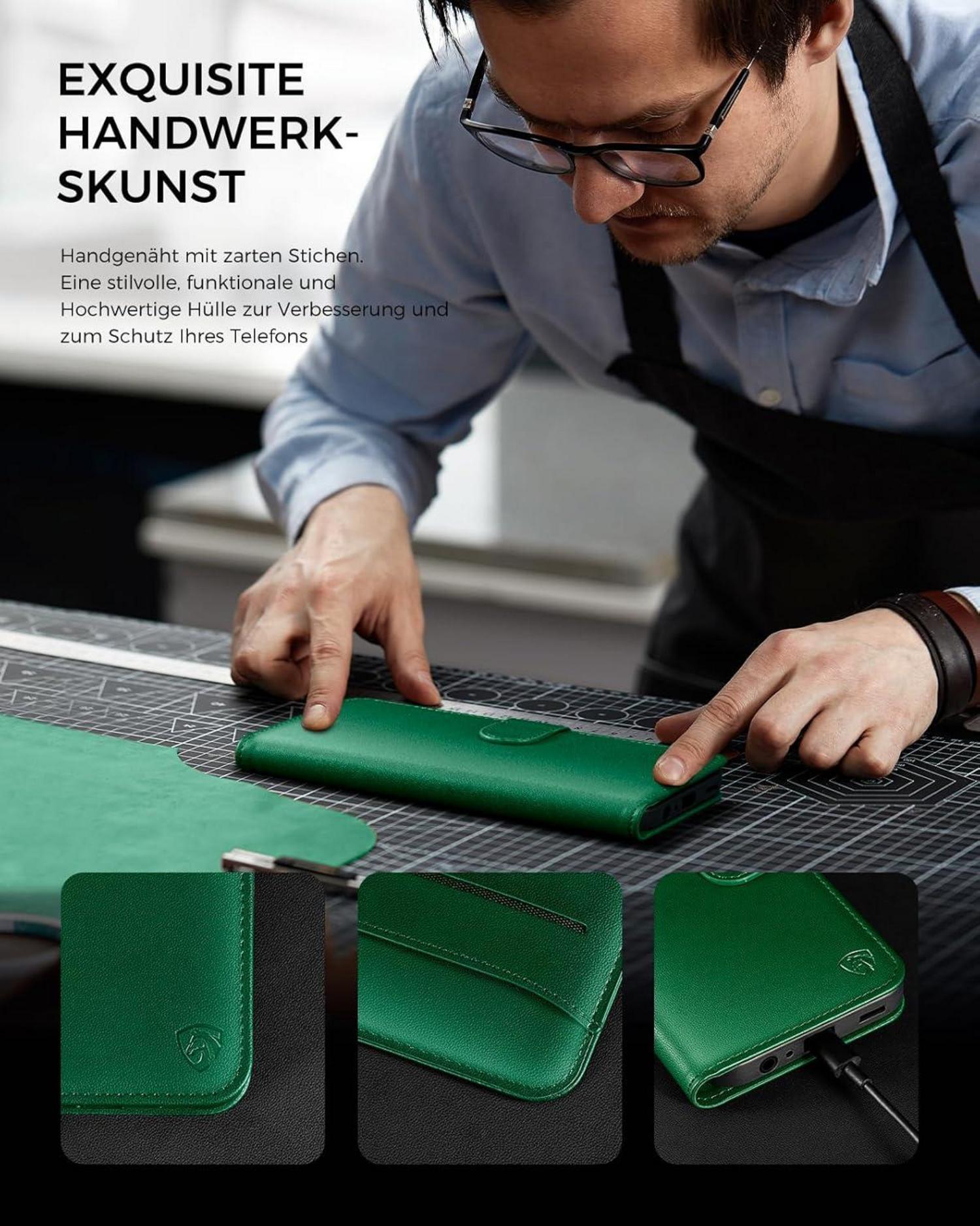 Samsung Galaxy S20 FE Handyhülle Leder Schutzhülle RFID
