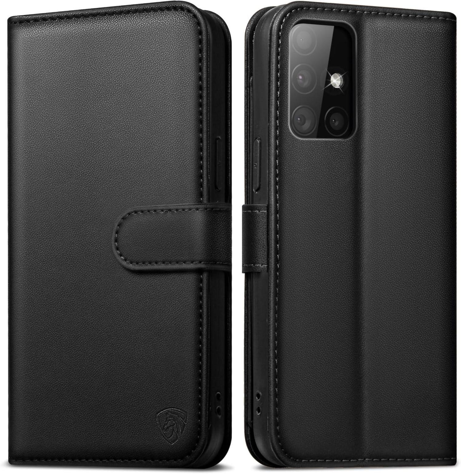 Samsung Galaxy A51 Handyhülle Schwarz RFID Schutz Glas