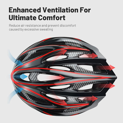Fahrradhelm Abnehmbares Innenfutter Verstellbar Mountainbike Helm