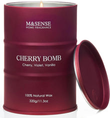 Duftkerze Kirschbombe Sojawachs 320g Geschenkbox