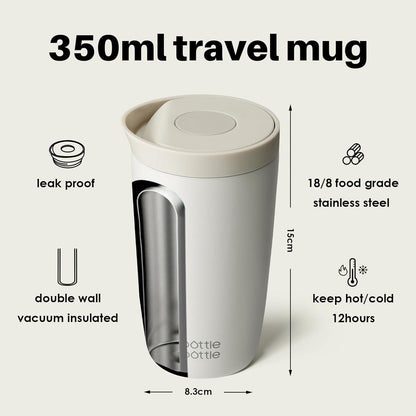 Thermobecher 350ml auslaufsicher Isolierbecher Travel Mug Classic
