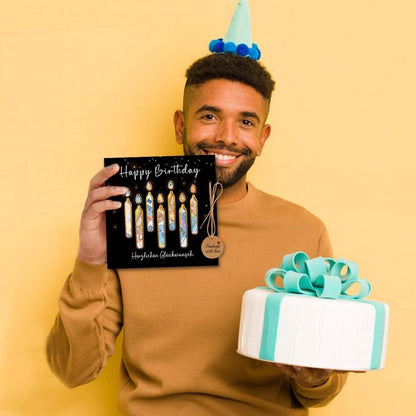 Geldgeschenke Verpackung Geburtstag mit Umschlägen und Karte