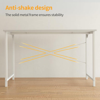 Kleiner CubiCubi Schreibtisch 80x40 cm Metallgestell