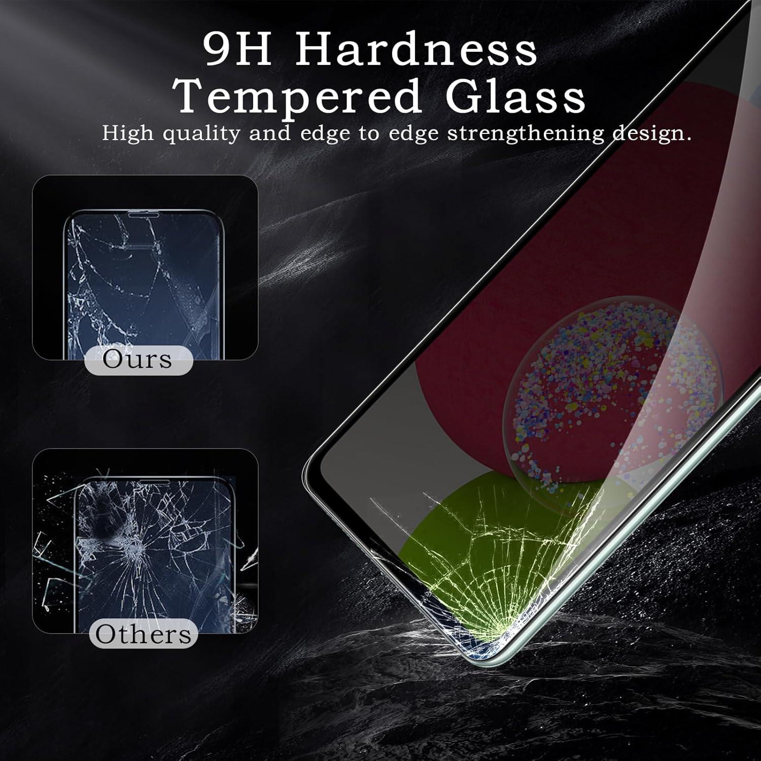 2x Samsung Galaxy A52s/A52 Blickschutzfolie 9H Panzerglas Anti-Spy Privatsphäre