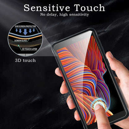 3er Set Samsung Galaxy Xcover 5 Panzer Glas Schutzfolie 9H HD