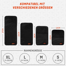 Fahrrad Rahmenschutz Set 4er Carbon Transportschutz Thule