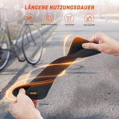 HENMI Fahrrad Rahmenschutz 4er Set Carbon Fahrradträger Schutz Thule Atera EUFAB