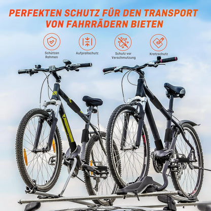 HENMI Fahrrad Rahmenschutz Set Carbon Transportschutz Thule Zubehör