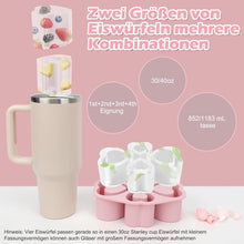 Eiswürfelform Silikon Zubehör für Stanley Cup, Pink Ice Cube