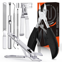 Profi Nagelknipser Set 7-teilig Fußnagel Schere Fußpflege Set
