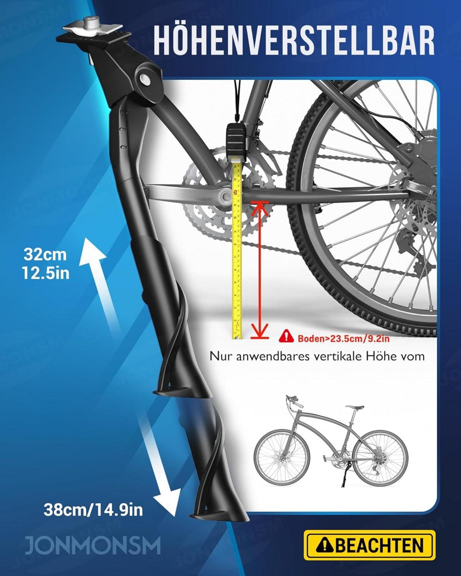 Fahrradständer für 24-29 Zoll E-Bike Mountainbike Trekkingrad