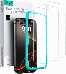 Displayschutzfolie 3 Stück für iPhone 16 Pro Panzerglas 9H Härte