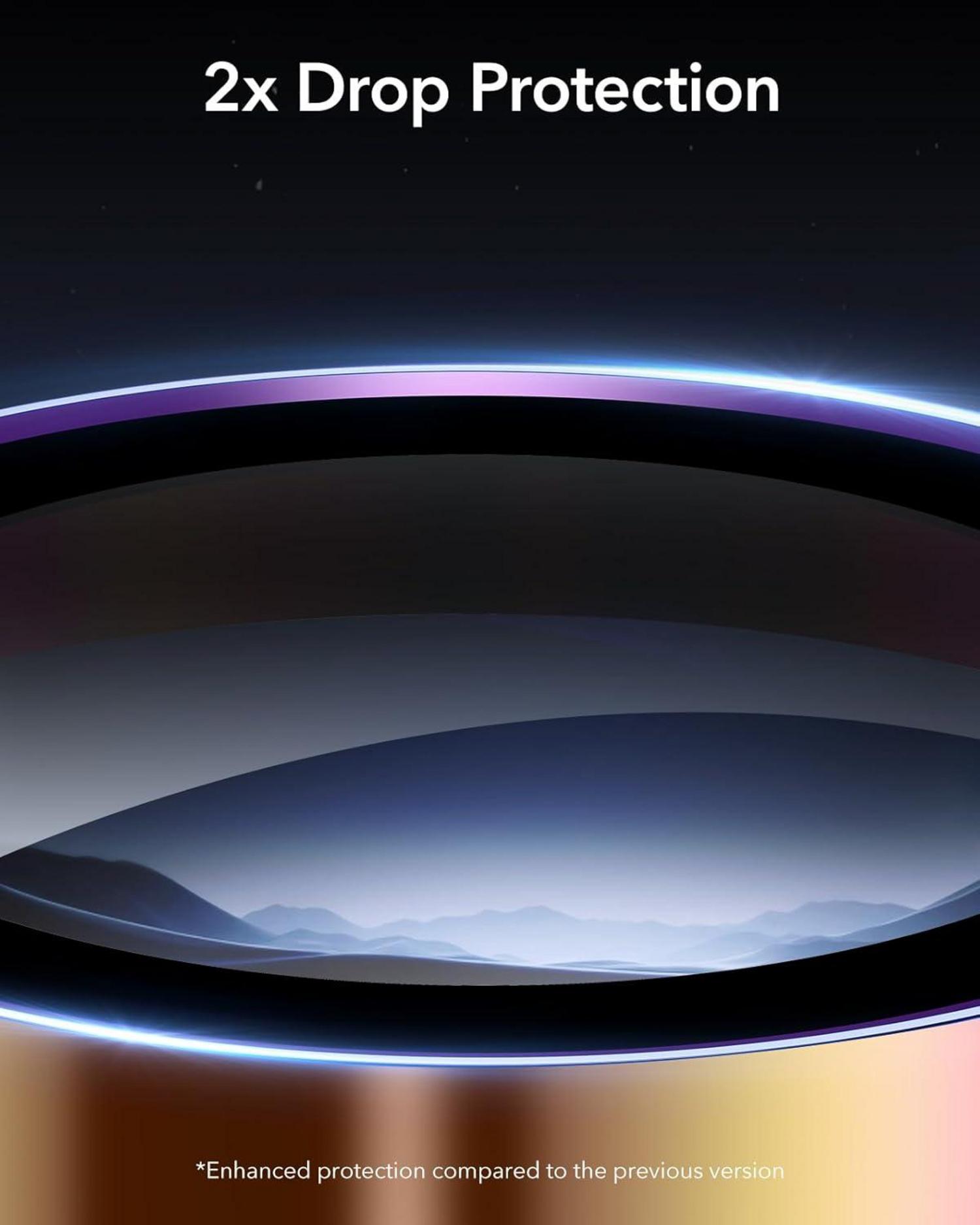 ESR Kamera Schutzfolie iPhone 16 Pro 15 Pro Max 14 Pro gehärtetes Glas
