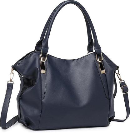 Große Damen Shopper Tote Bag, elegante Handtasche, Umhängetasche