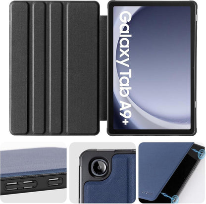 Hülle für Samsung Galaxy Tab A9 Plus 11 Zoll 2023, Multi-View, PU