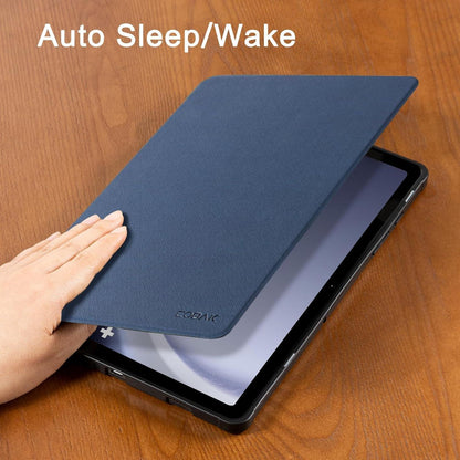 Hülle für Samsung Galaxy Tab A9 Plus 11 Zoll 2023 PU Leder Smart Cover