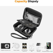 Digitalkamera Tasche Eva-Hartschalendesign Schwarz