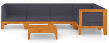 Gartenlounge Set Holz Ecksofa Sitzgruppe Loungemöbel
