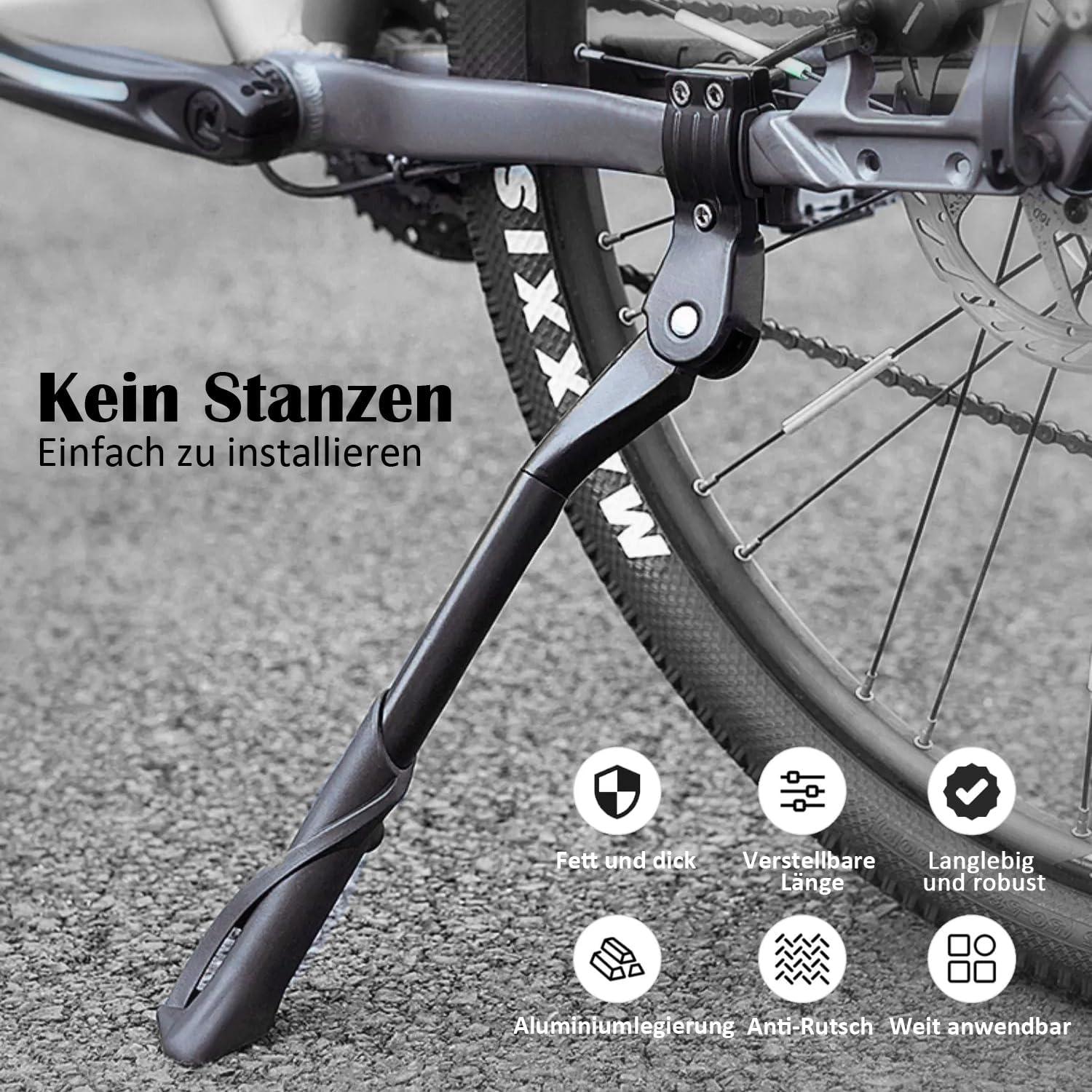 Fahrradständer Mountainbike 24-29 Zoll Höhenverstellbar Aluminium