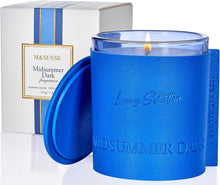 Duftkerze Luxury Leather Wrapped Candle Raumduft Kerze 210g